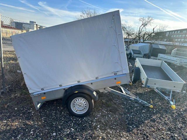 Humbaur Steely DK kippbar Tieflader mit Hochplane 140cm, 750 kg, 2050 x 1095 x 300 mm - Car trailer: picture 3 Humbaur Steely DK kippbar Tieflader mit Hochplane 140cm, 750 kg, 2050 x 1095 x 300 mm - Car trailer: picture 3