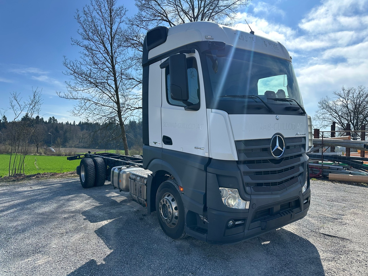 Cab chassis truck MERCEDES-BENZ actros 18.42 4x2 Shassie Cabine: picture 8