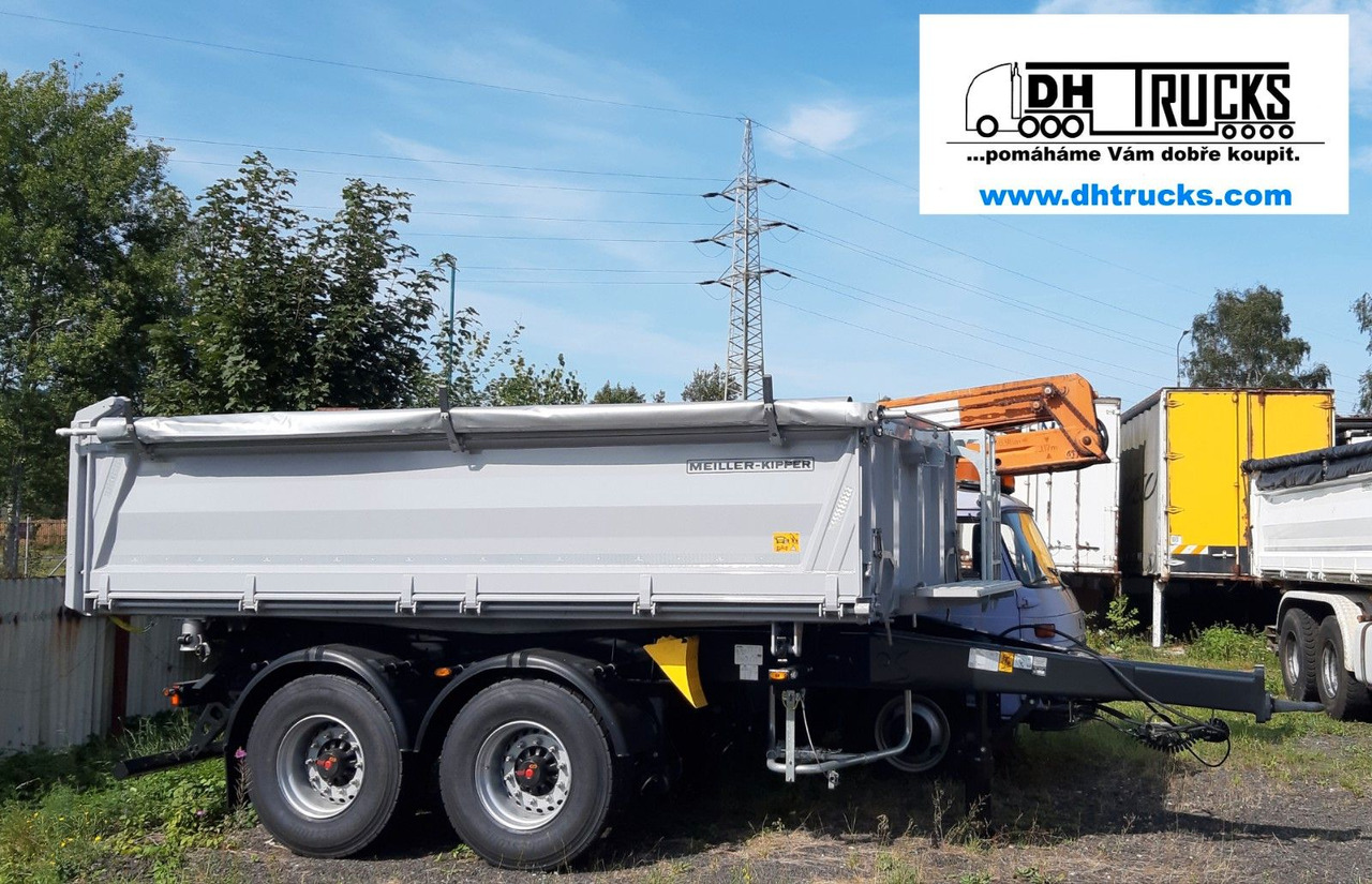 Meiller MZDA 1822 / Y / LIFTACHSE / Plane / SOFORT - Tipper trailer: picture 3 Meiller MZDA 1822 / Y / LIFTACHSE / Plane / SOFORT - Tipper trailer: picture 3