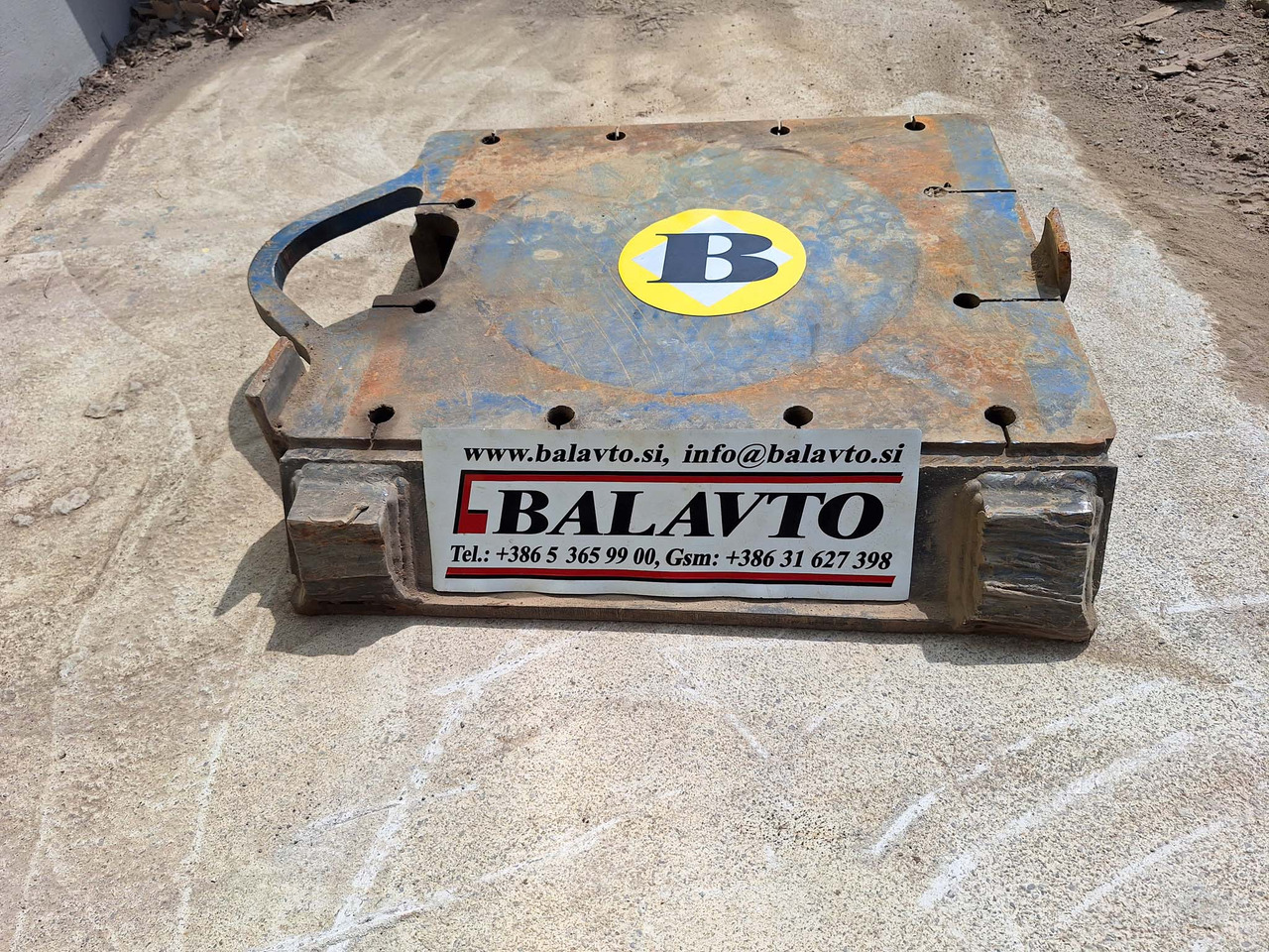 Attachment plate - Quick coupler: picture 2 Attachment plate - Quick coupler: picture 2