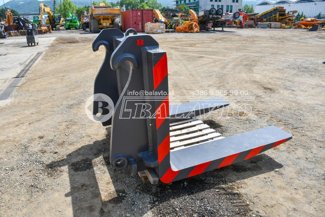 Balavto Block handling forks for Volvo L220 and L180 - Forks for Loader: picture 4 Balavto Block handling forks for Volvo L220 and L180 - Forks for Loader: picture 4
