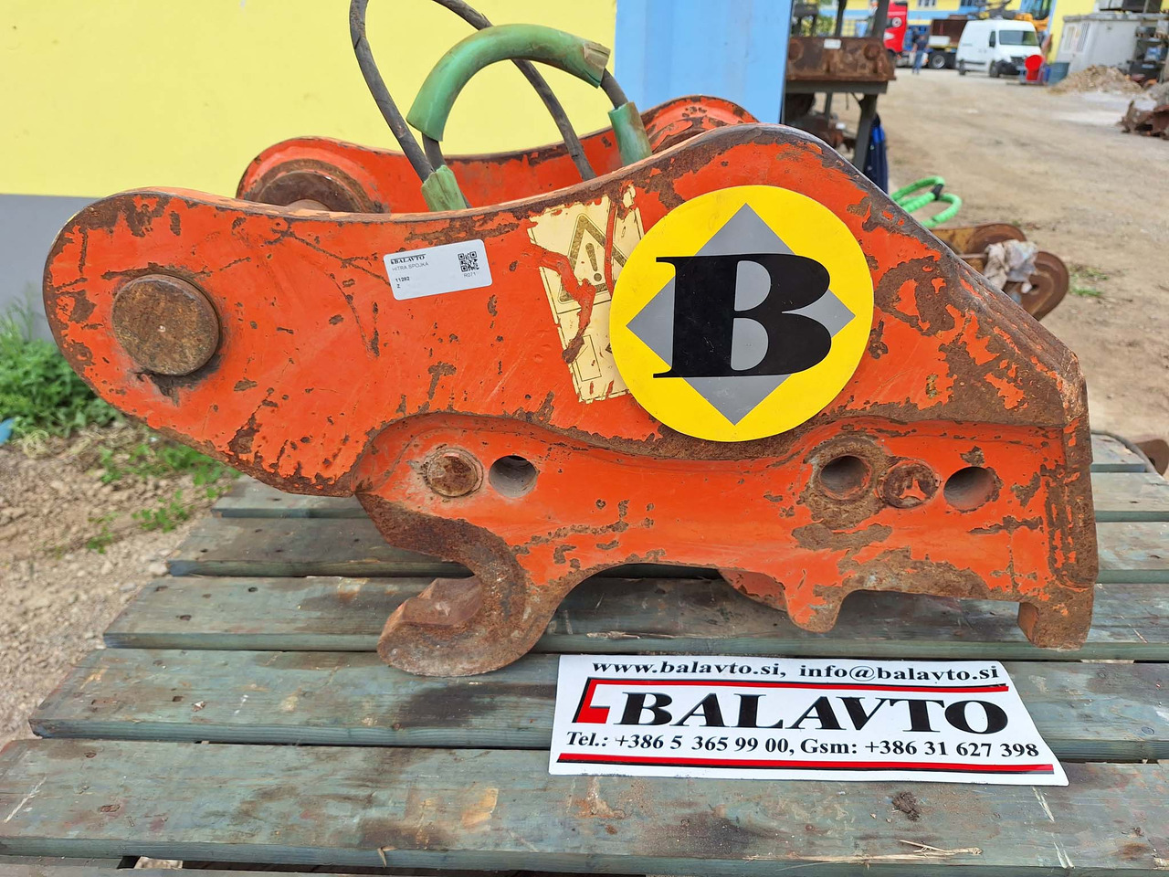 Trevi Benne A.R.ARH 20 - Quick coupler for Construction machinery: picture 1 Trevi Benne A.R.ARH 20 - Quick coupler for Construction machinery: picture 1