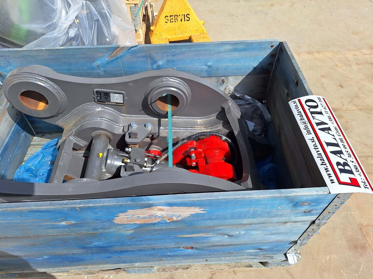 Volvo 8296852 Volvo EC350/380 - Quick coupler for Excavator: picture 3 Volvo 8296852 Volvo EC350/380 - Quick coupler for Excavator: picture 3