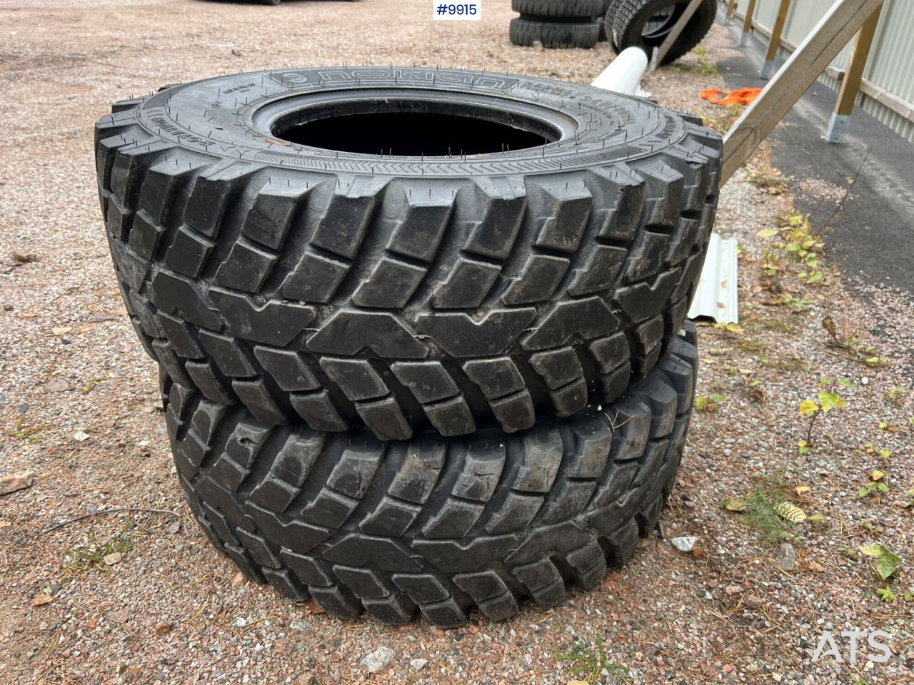 2 st NOKIAN 340/80R18 däck - Tire for Construction machinery: picture 5 2 st NOKIAN 340/80R18 däck - Tire for Construction machinery: picture 5