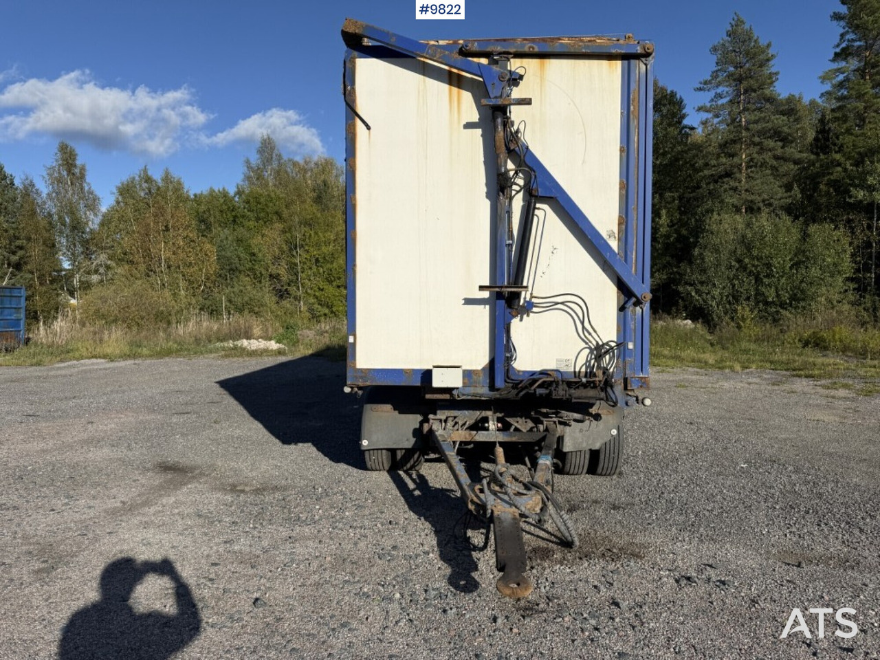 Chipper Trailer EKSJÖVAGNEN FS 18-20 - Closed box trailer: picture 5 Chipper Trailer EKSJÖVAGNEN FS 18-20 - Closed box trailer: picture 5
