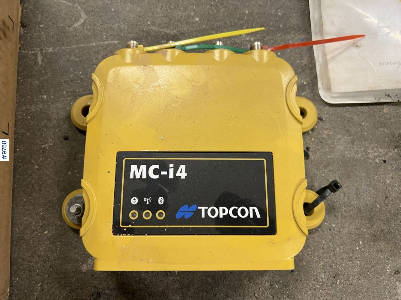Complete TOPCON X-53 Excavation System - Electrical system for Excavator: picture 4 Complete TOPCON X-53 Excavation System - Electrical system for Excavator: picture 4