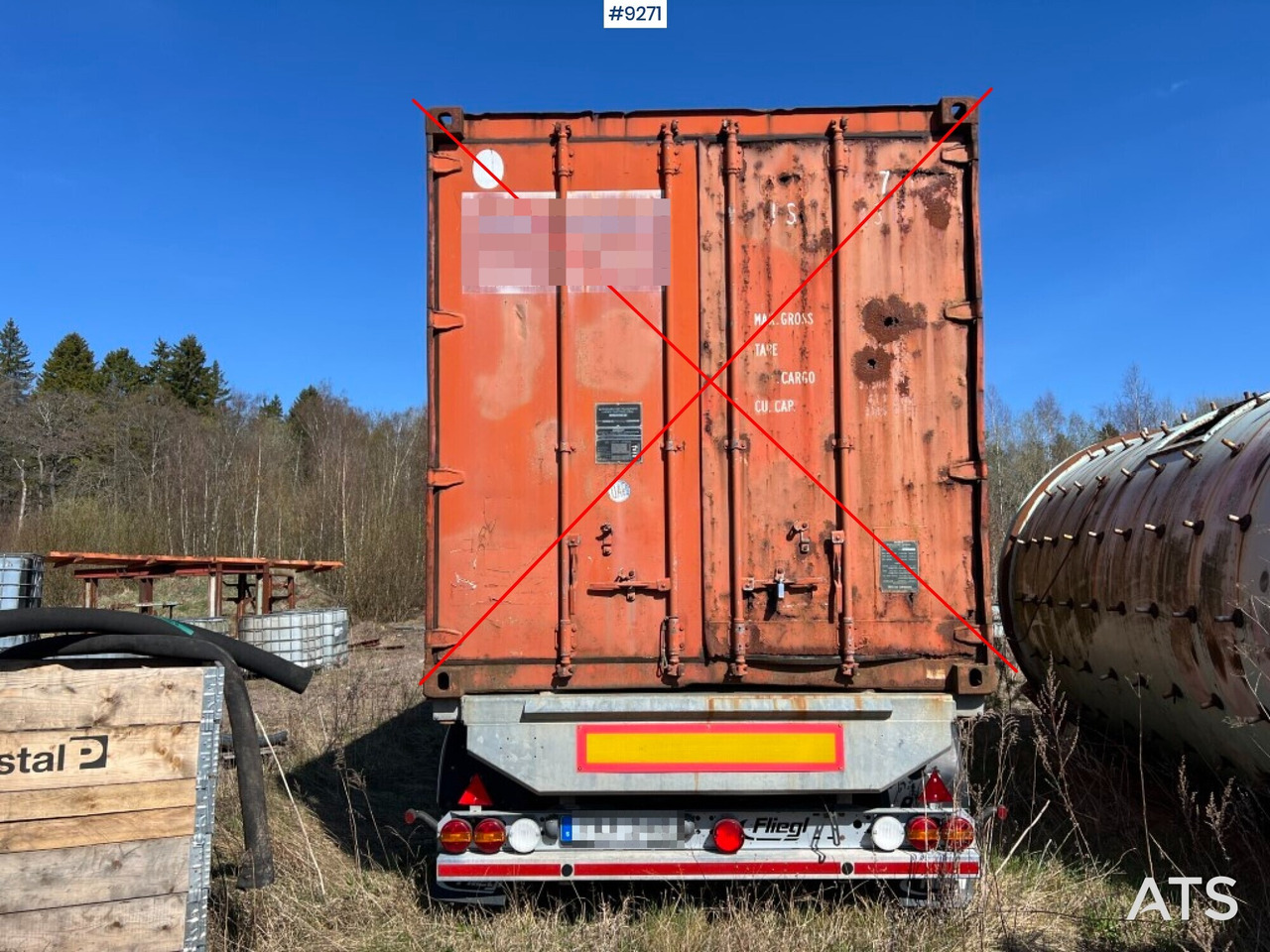 Container trailer- FLIEGL - Container transporter/ Swap body semi-trailer: picture 3 Container trailer- FLIEGL - Container transporter/ Swap body semi-trailer: picture 3