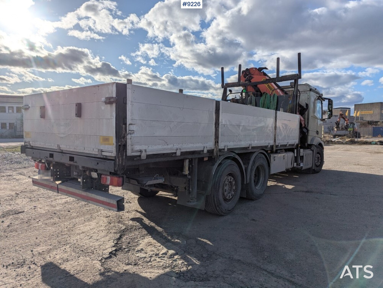 Crane Truck Mercedes-Benz Actros 2542 - Dropside/ Flatbed truck, Crane truck: picture 4 Crane Truck Mercedes-Benz Actros 2542 - Dropside/ Flatbed truck, Crane truck: picture 4