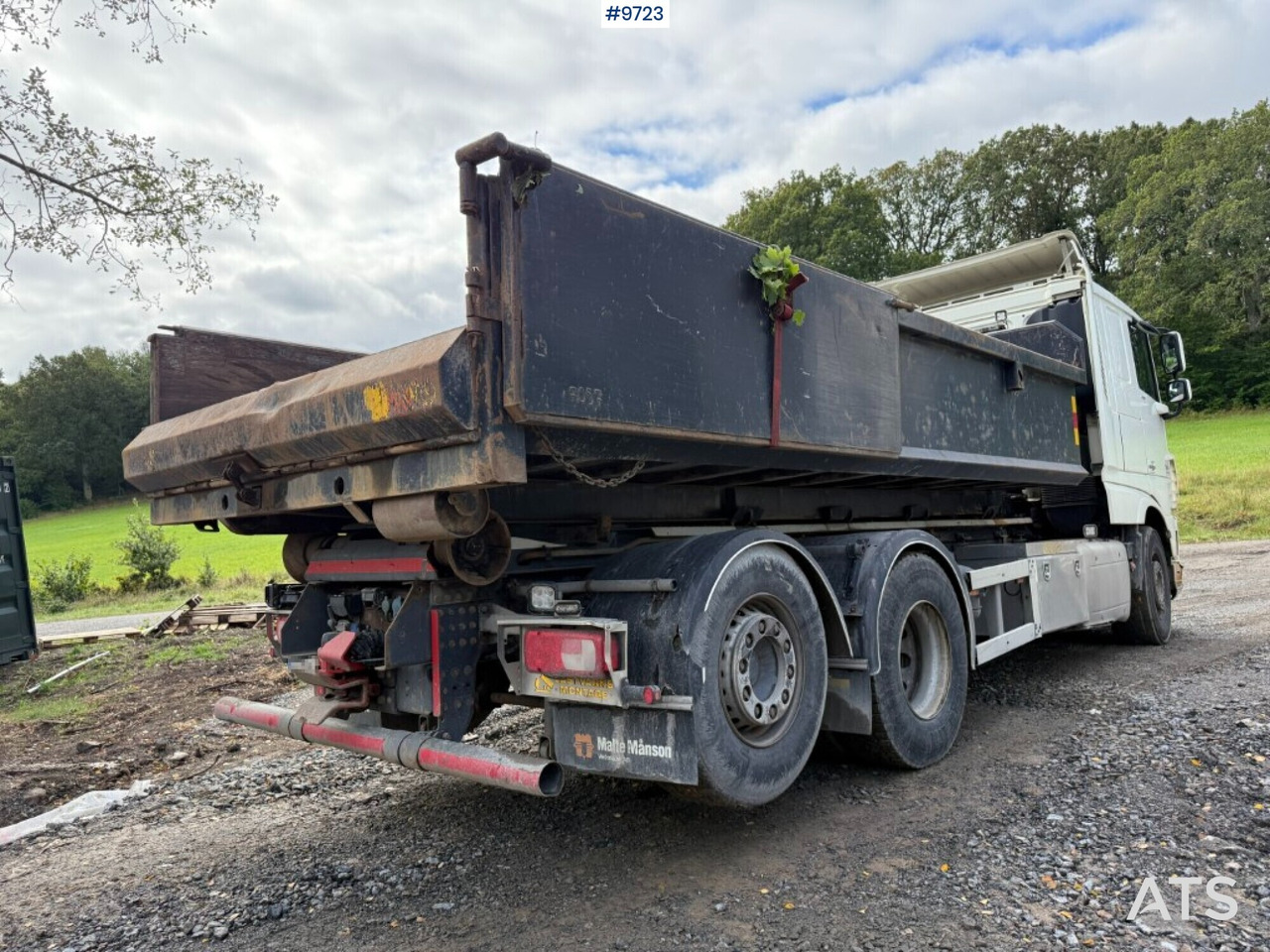 DAF FAN XL510Z hooklift with flatbed - Hook lift truck: picture 5 DAF FAN XL510Z hooklift with flatbed - Hook lift truck: picture 5