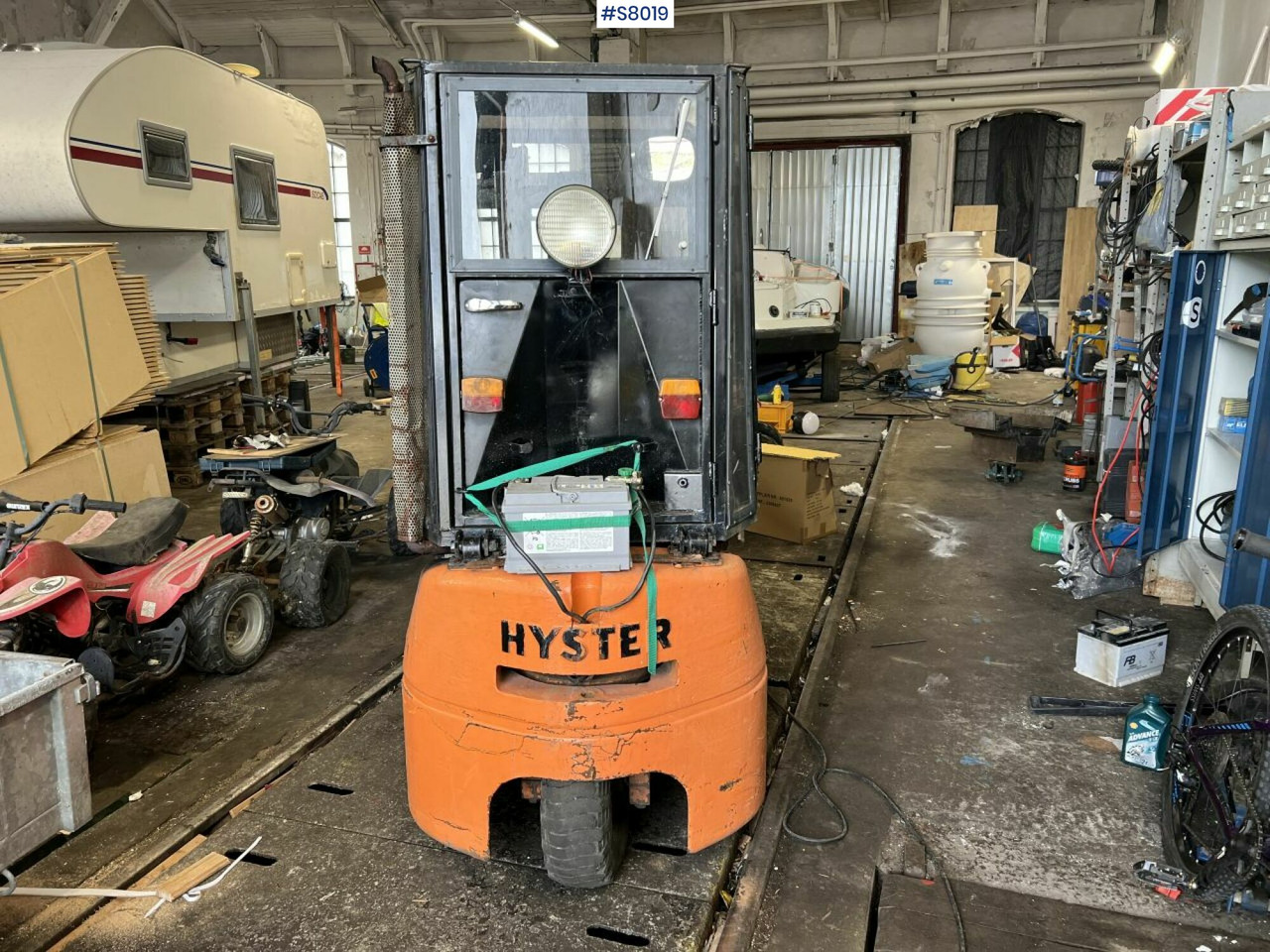 Forklift, Hyster, Petrol powerd - LPG forklift: picture 4 Forklift, Hyster, Petrol powerd - LPG forklift: picture 4