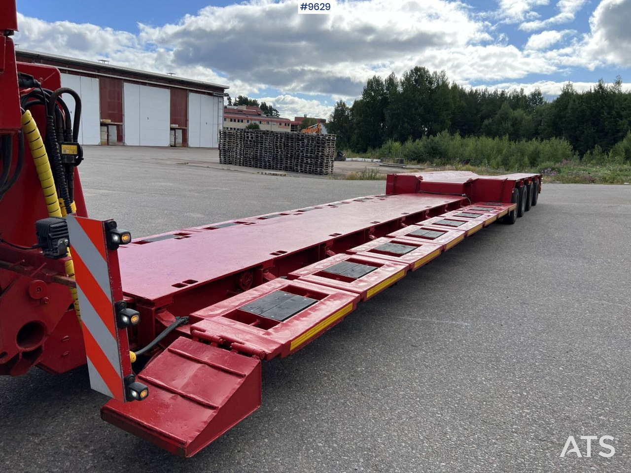 GOLDHOFER STZ-VL 4-41/80 trailer - Low loader semi-trailer: picture 3 GOLDHOFER STZ-VL 4-41/80 trailer - Low loader semi-trailer: picture 3