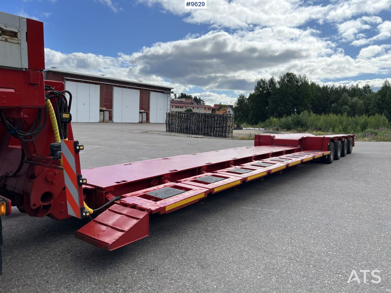 GOLDHOFER STZ-VL 4-41/80 trailer - Low loader semi-trailer: picture 2 GOLDHOFER STZ-VL 4-41/80 trailer - Low loader semi-trailer: picture 2