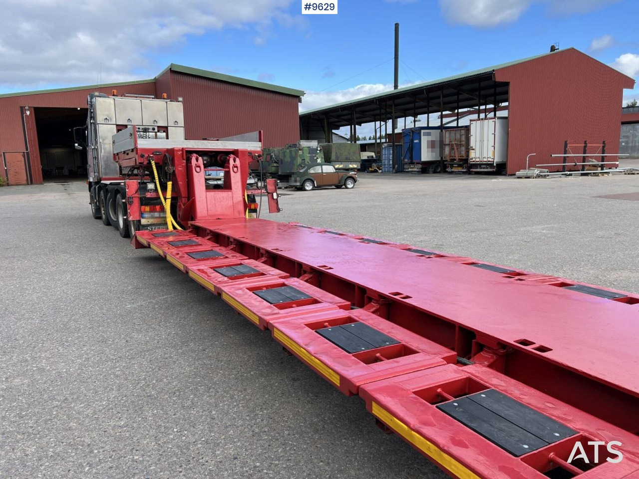 GOLDHOFER STZ-VL 4-41/80 trailer - Low loader semi-trailer: picture 1 GOLDHOFER STZ-VL 4-41/80 trailer - Low loader semi-trailer: picture 1