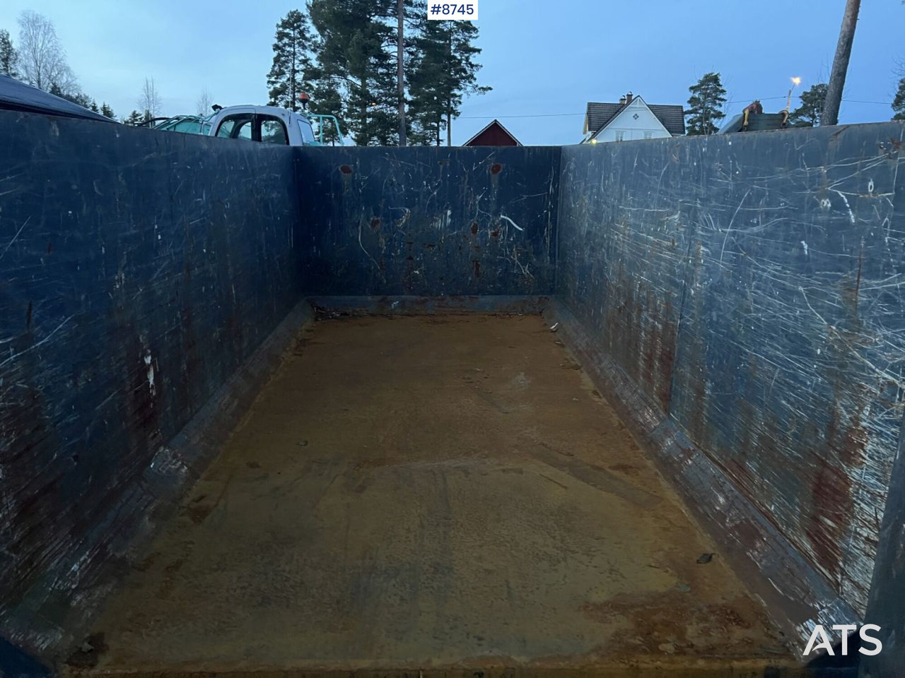 Roll-off container Hardox load changer bed: picture 6