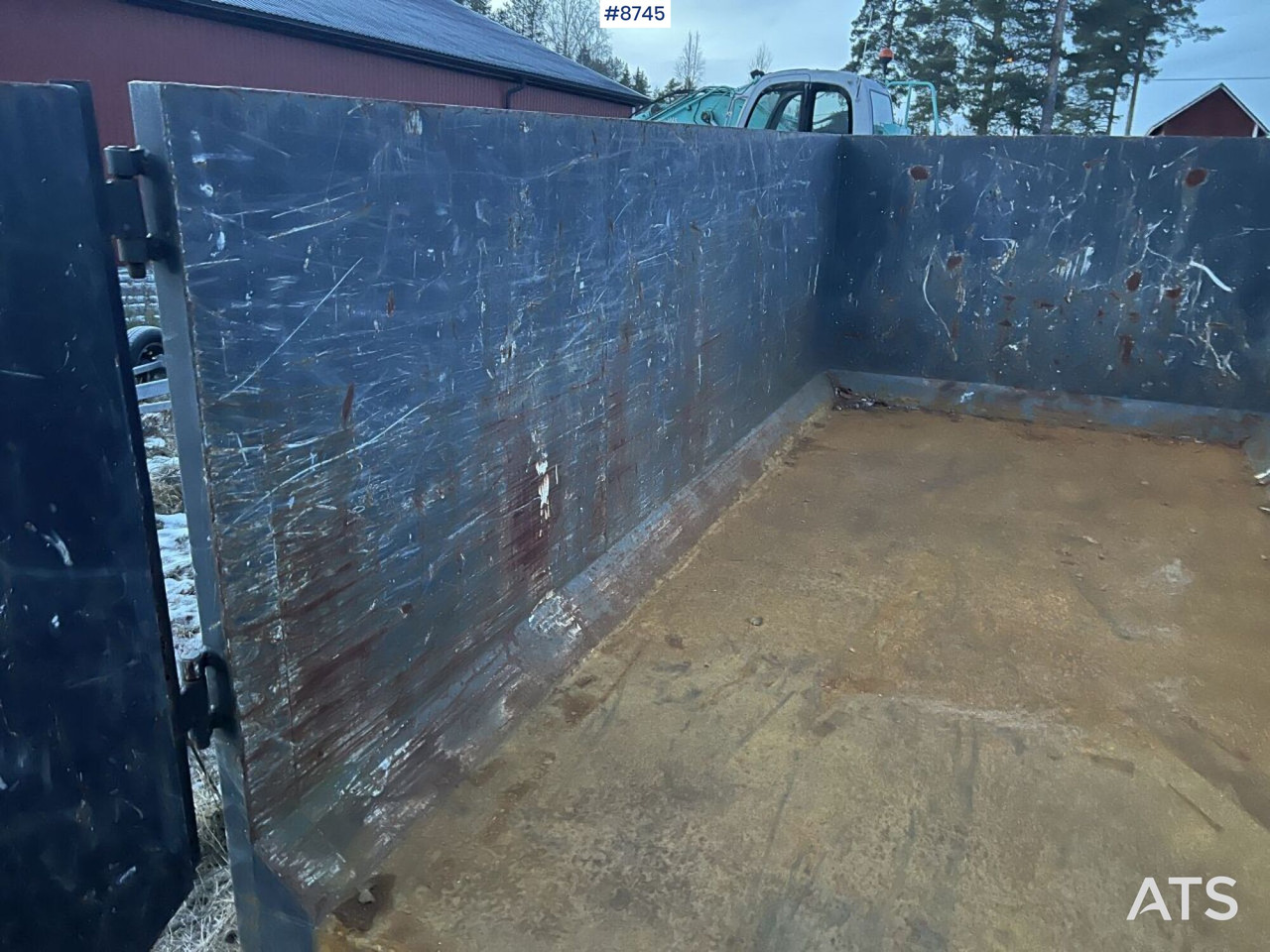 Roll-off container Hardox load changer bed: picture 9