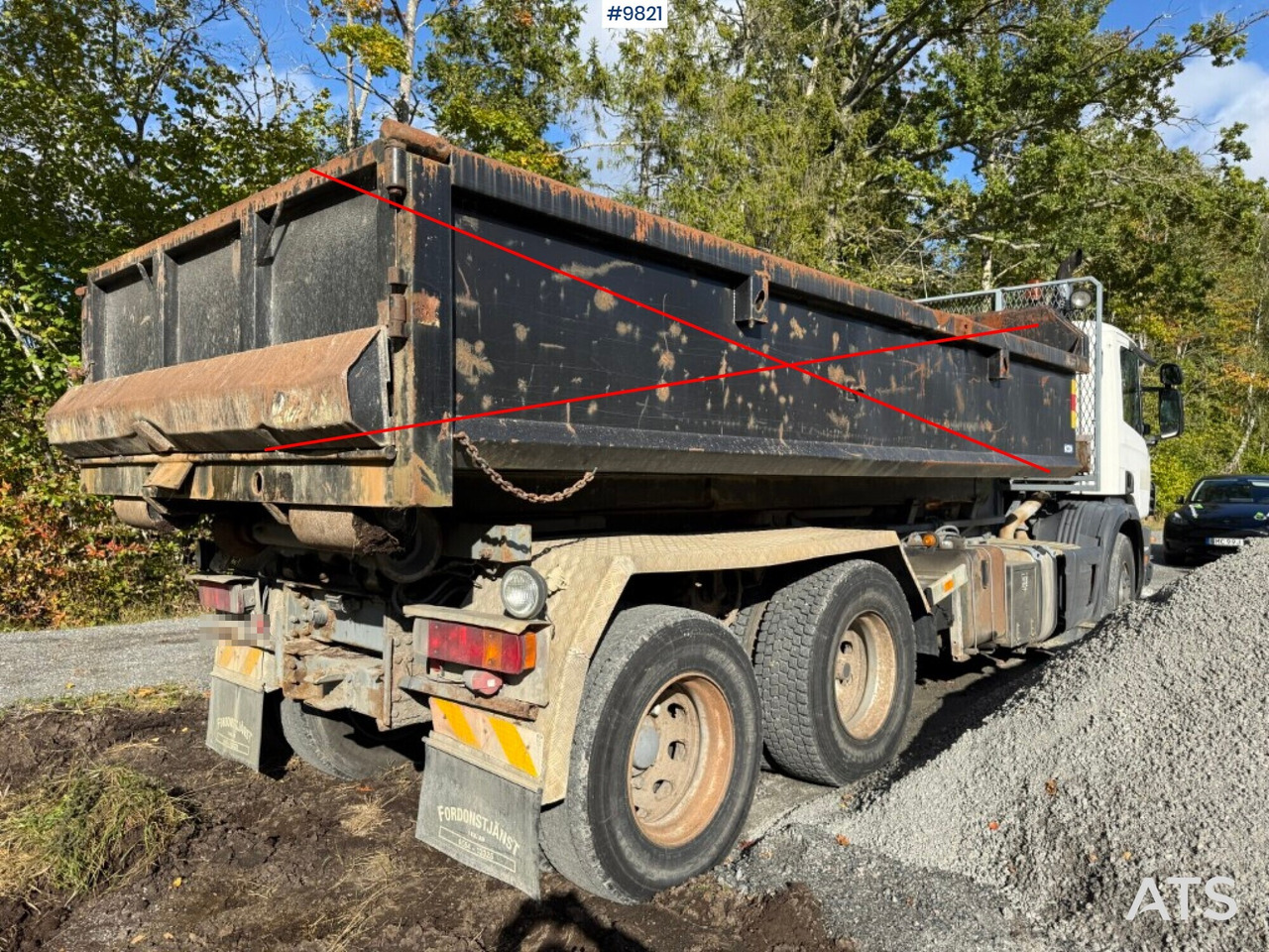 Hooklift Truck P124 360 Rep.object - Hook lift truck: picture 5 Hooklift Truck P124 360 Rep.object - Hook lift truck: picture 5