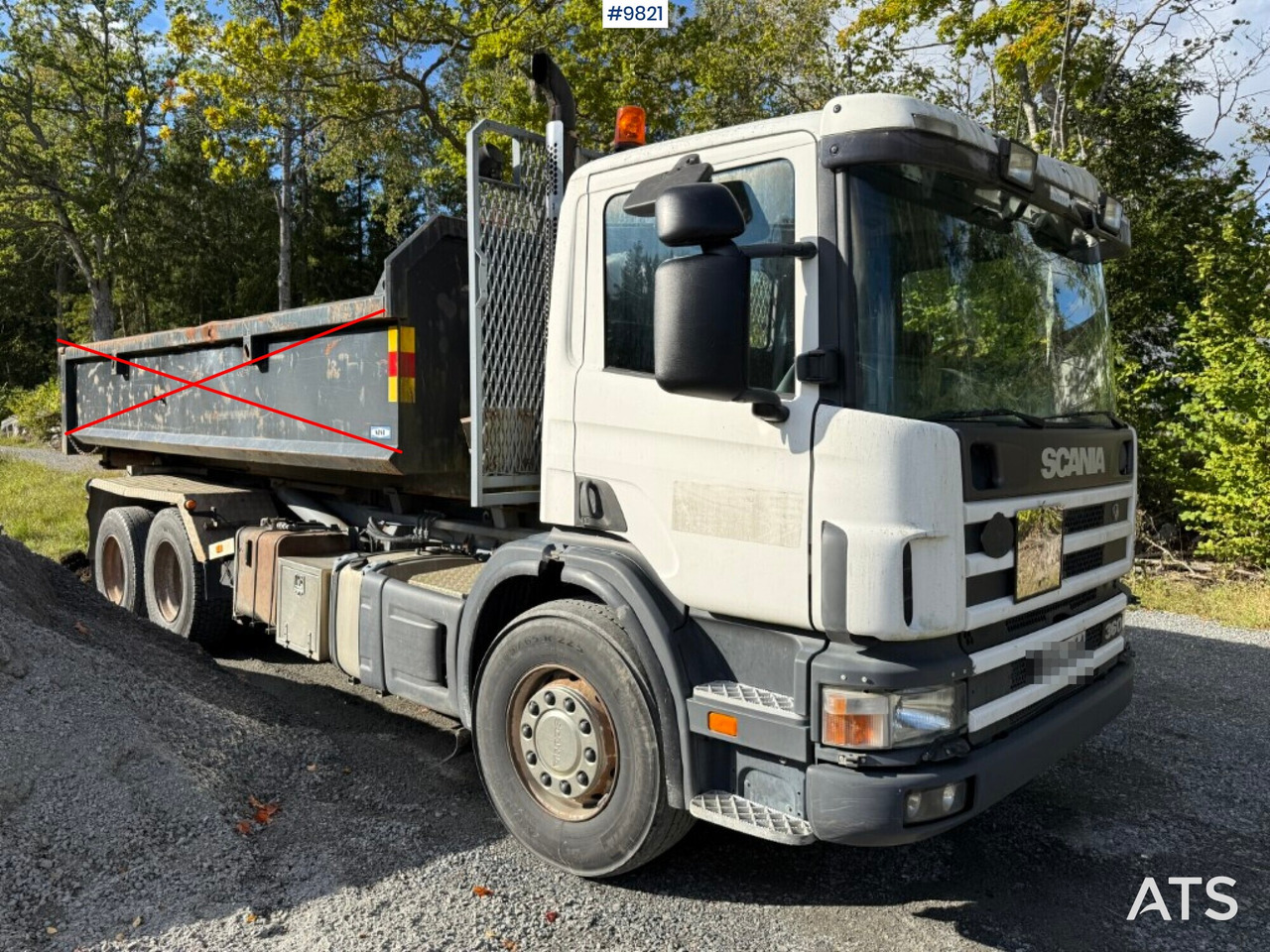 Hooklift Truck P124 360 Rep.object - Hook lift truck: picture 2 Hooklift Truck P124 360 Rep.object - Hook lift truck: picture 2