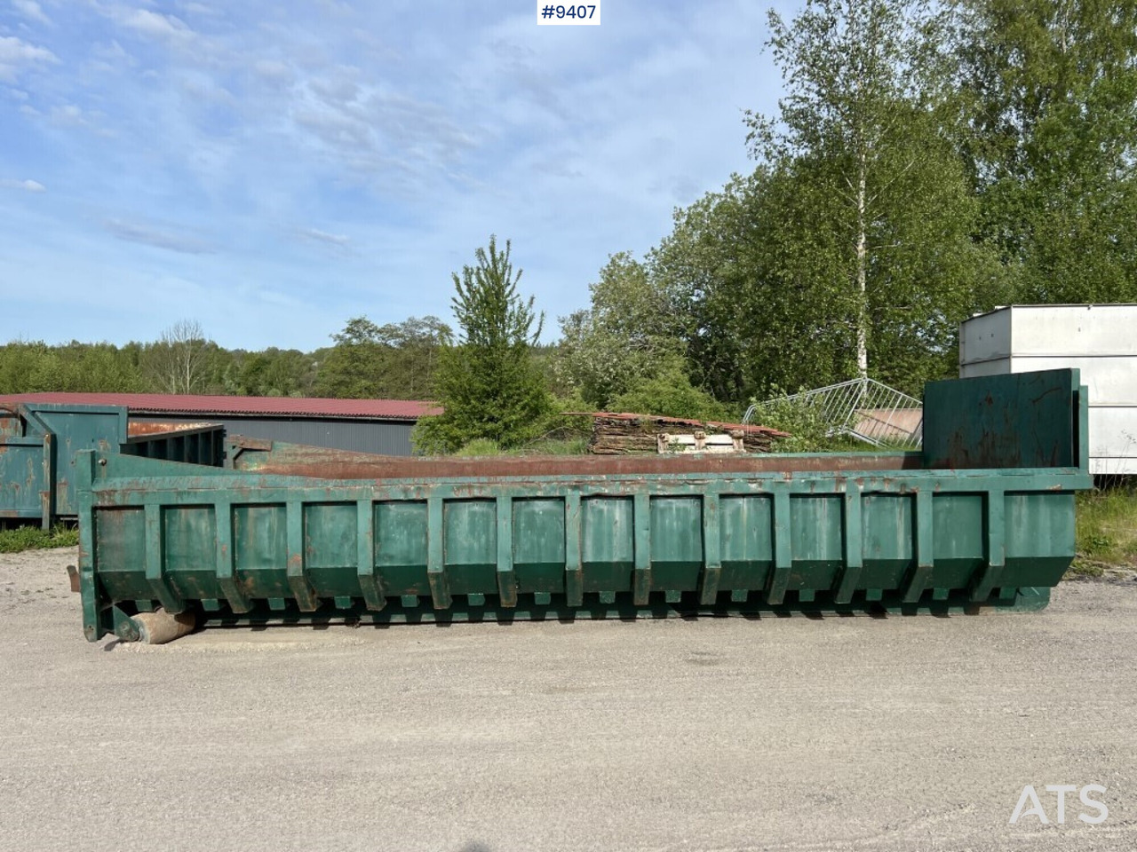Roll-off container Hooklift dump body - Gravel: picture 8