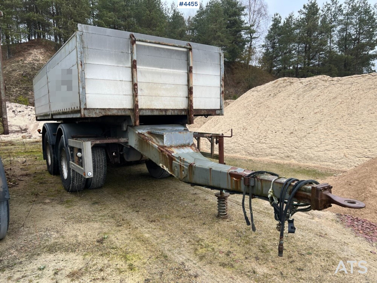 ILSBO T1-2K Trailer - Dropside/ Flatbed trailer: picture 2 ILSBO T1-2K Trailer - Dropside/ Flatbed trailer: picture 2