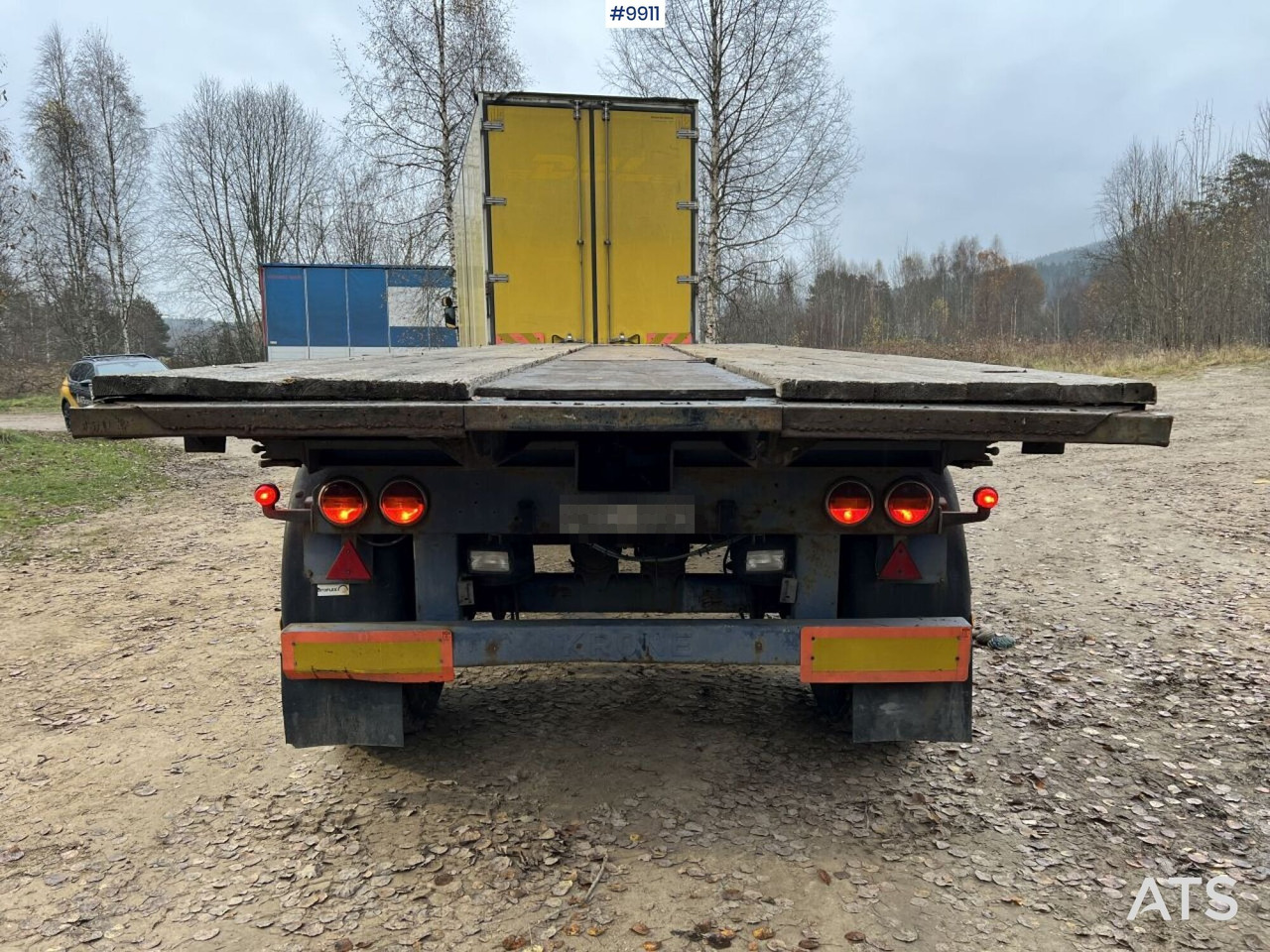 KRONE AZW 20E Container trailer with interchangeable body - Dropside/ Flatbed trailer: picture 5 KRONE AZW 20E Container trailer with interchangeable body - Dropside/ Flatbed trailer: picture 5