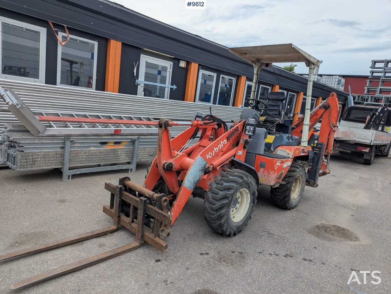 Kubota backhoe loader - Backhoe loader: picture 1 Kubota backhoe loader - Backhoe loader: picture 1