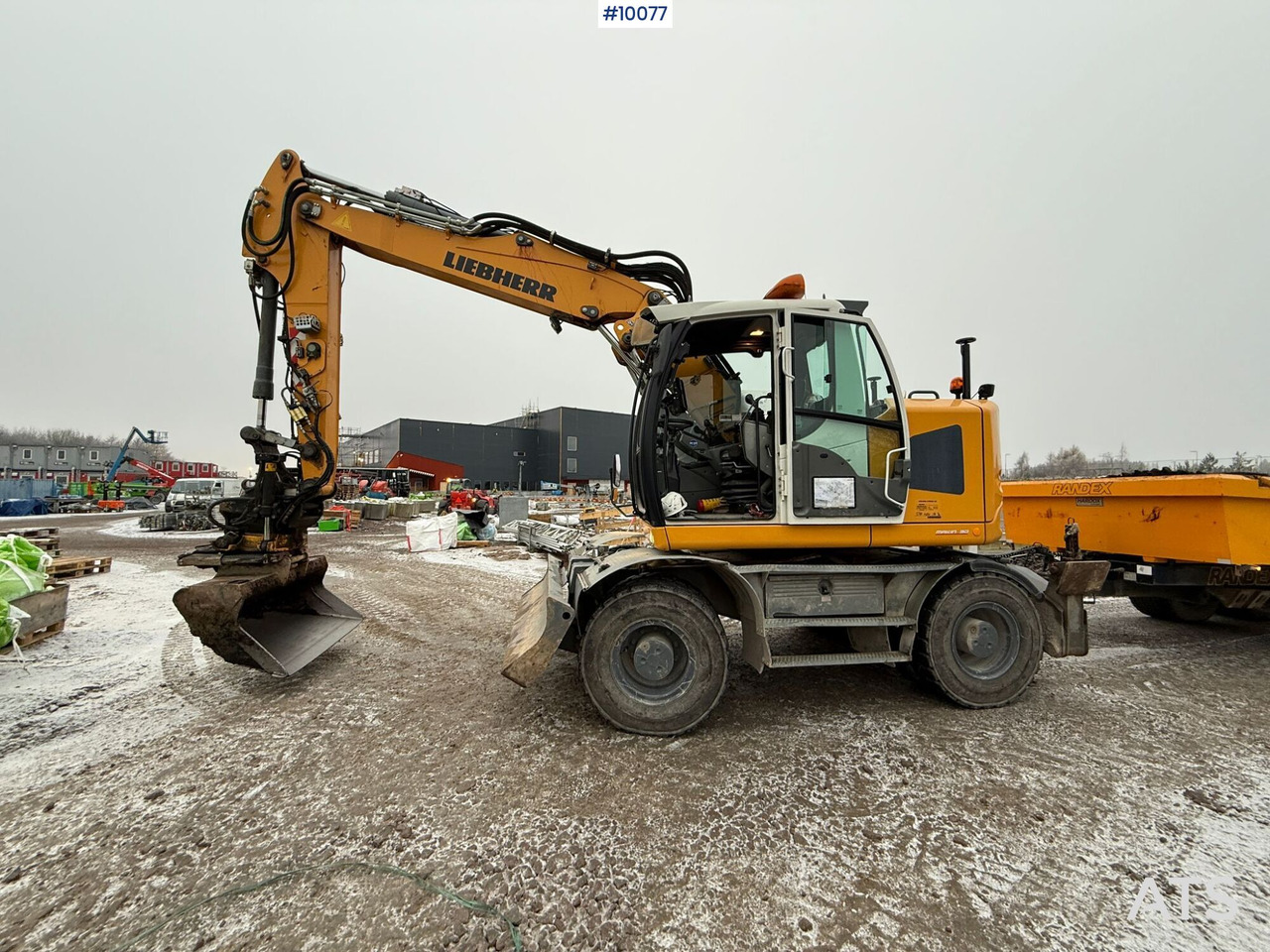 LIEBHERR A918 Compact Wheeled excavator - Wheel excavator: picture 4 LIEBHERR A918 Compact Wheeled excavator - Wheel excavator: picture 4