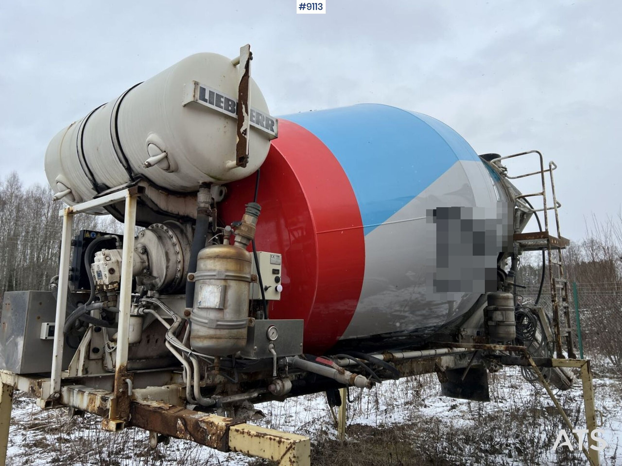Liebherr Concrete Mixer at Laxoram - Concrete mixer drum: picture 5 Liebherr Concrete Mixer at Laxoram - Concrete mixer drum: picture 5
