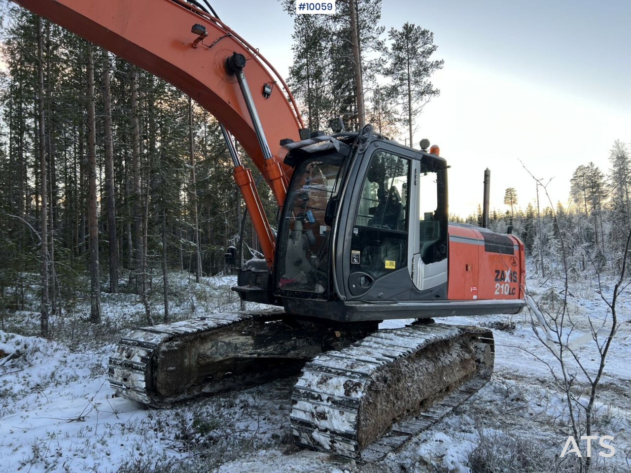 Other machinery Hitachi ZX210LC-3 Excavator with rotor and tooth bucket: picture 11