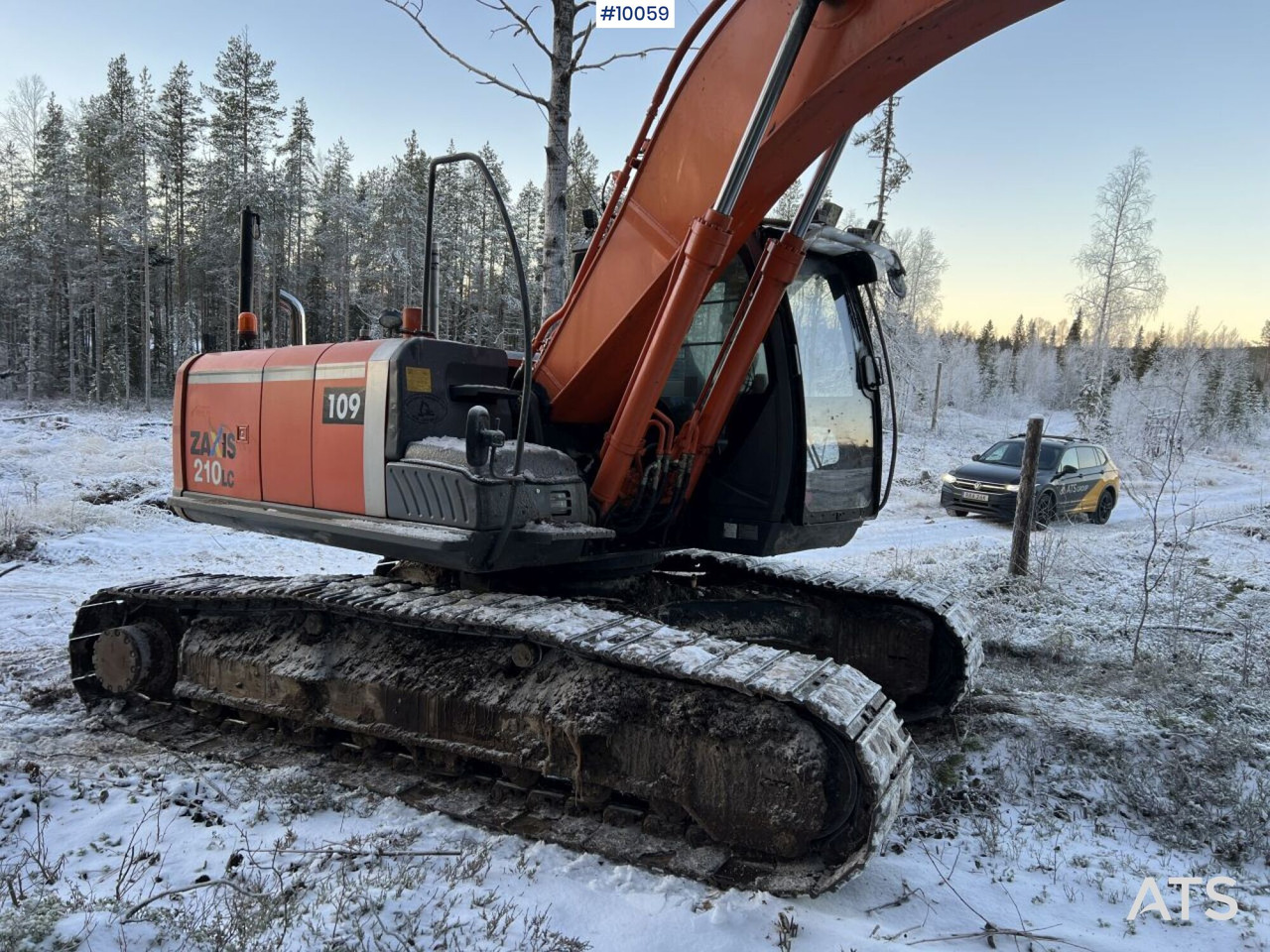 Other machinery Hitachi ZX210LC-3 Excavator with rotor and tooth bucket: picture 6