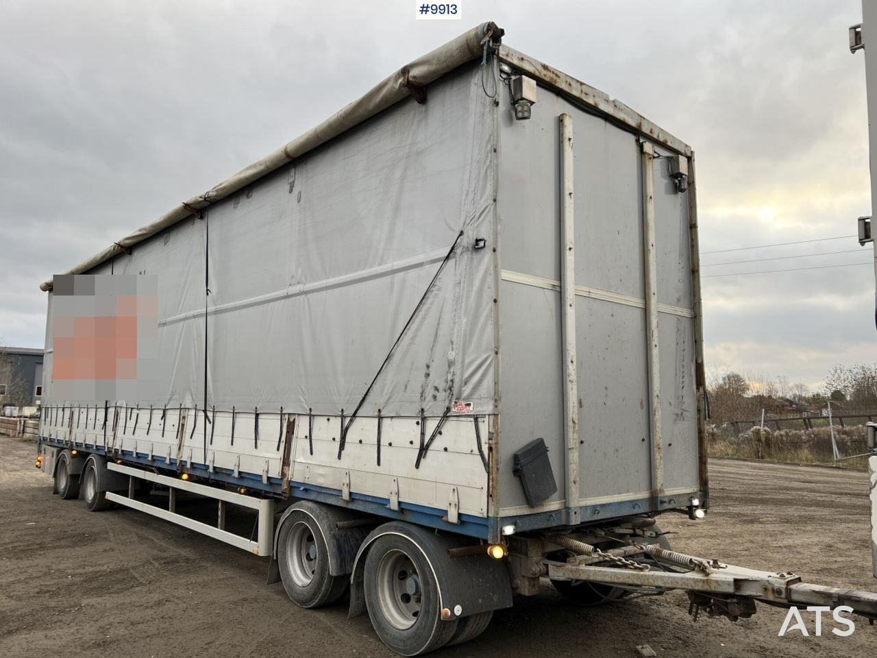Dropside/ Flatbed trailer PARATOR SCV 18-20 Truck trailer with folding sides: picture 10 Dropside/ Flatbed trailer PARATOR SCV 18-20 Truck trailer with folding sides: picture 10