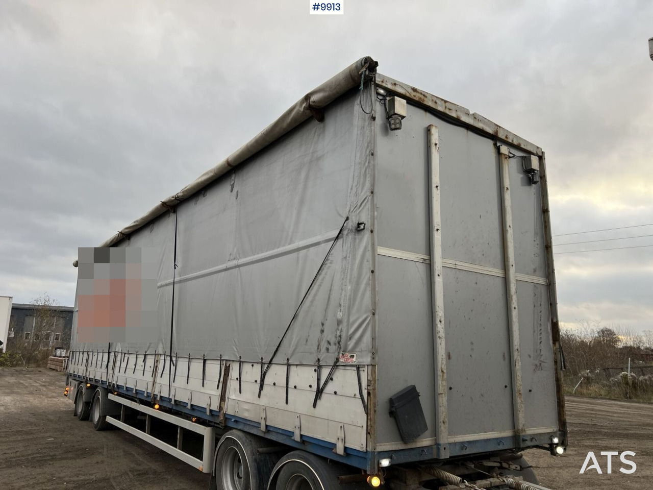 Dropside/ Flatbed trailer PARATOR SCV 18-20 Truck trailer with folding sides: picture 13 Dropside/ Flatbed trailer PARATOR SCV 18-20 Truck trailer with folding sides: picture 13