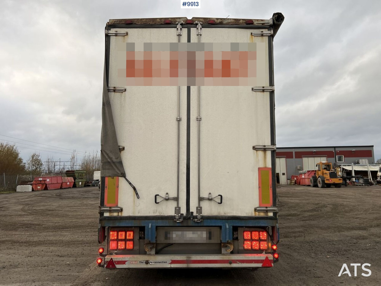 Dropside/ Flatbed trailer PARATOR SCV 18-20 Truck trailer with folding sides: picture 8 Dropside/ Flatbed trailer PARATOR SCV 18-20 Truck trailer with folding sides: picture 8