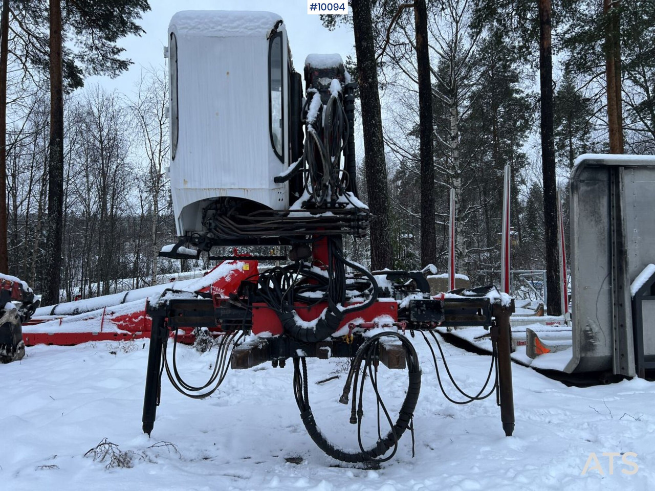 Palfinger Epsilon M110 Timber crane with double jib - Loader crane: picture 3 Palfinger Epsilon M110 Timber crane with double jib - Loader crane: picture 3