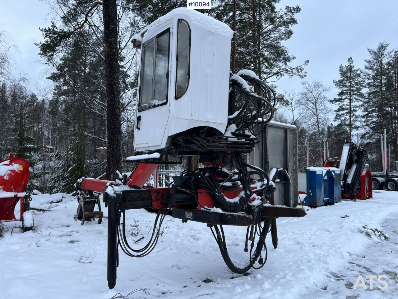 Palfinger Epsilon M110 Timber crane with double jib - Loader crane: picture 4 Palfinger Epsilon M110 Timber crane with double jib - Loader crane: picture 4