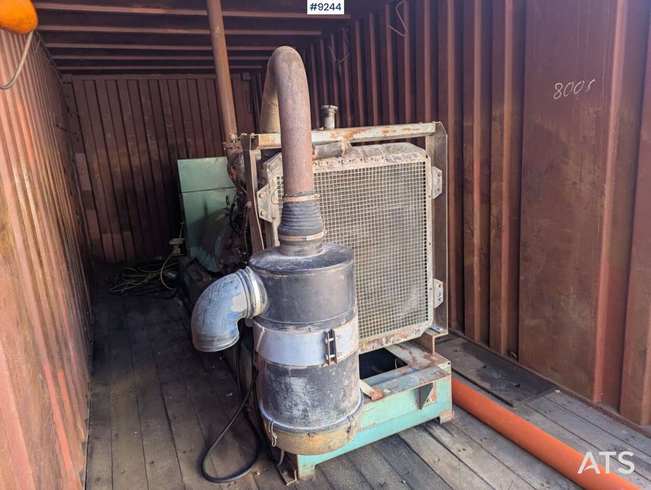 Power station in container, Scania engine and Hagglunds generator - Generator set: picture 2 Power station in container, Scania engine and Hagglunds generator - Generator set: picture 2