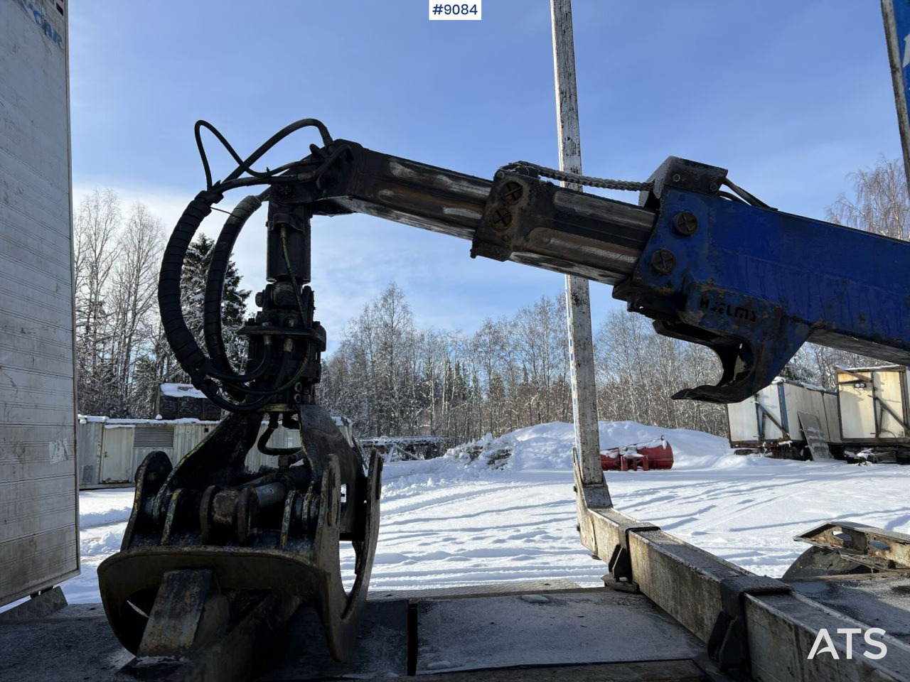 SCANIA R580 6X4 Logging truck with crane (VIDEO) - Logging truck: picture 4 SCANIA R580 6X4 Logging truck with crane (VIDEO) - Logging truck: picture 4