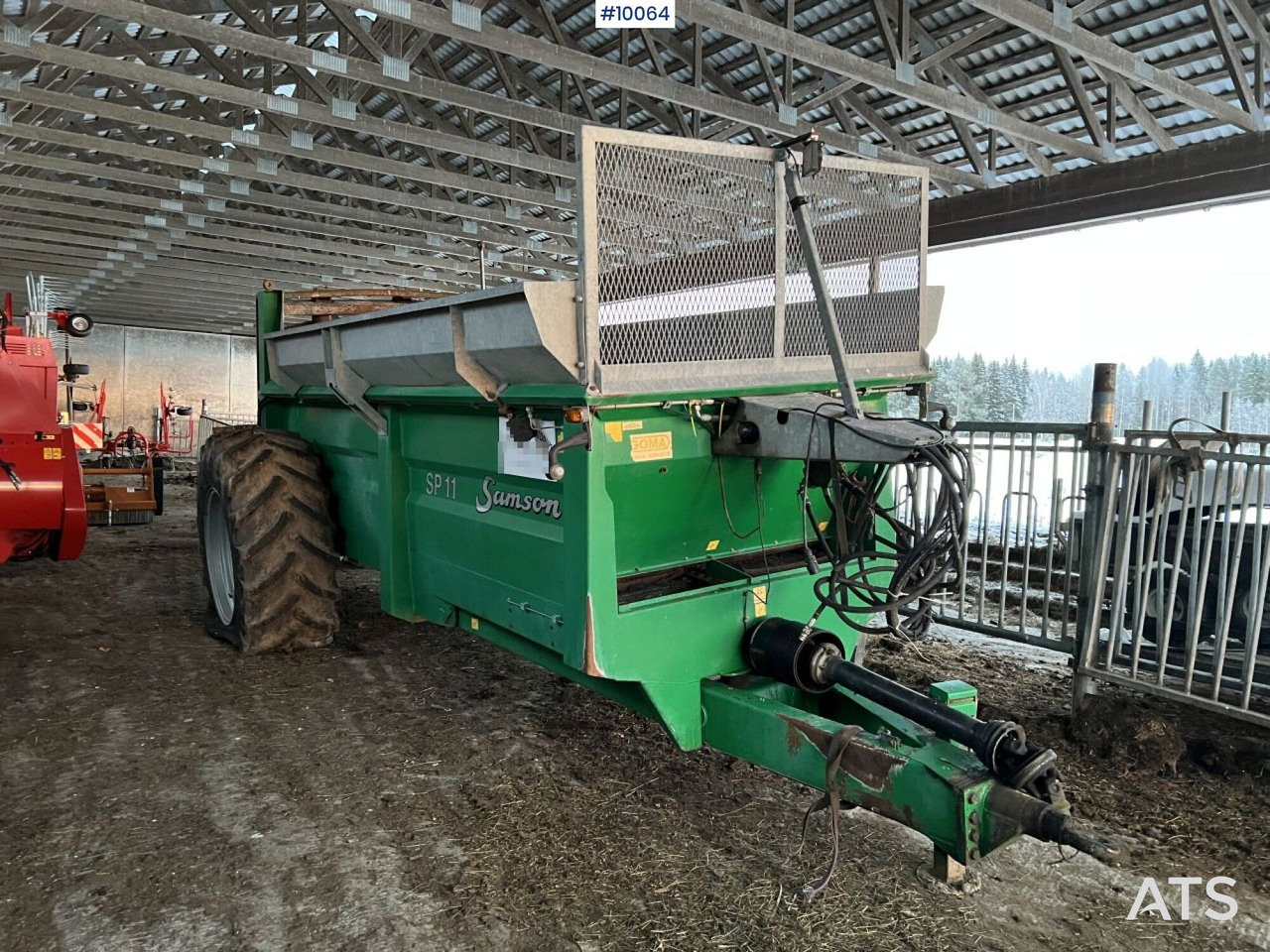 Samson SP11 Fertilizer Spreader - Manure spreader: picture 1 Samson SP11 Fertilizer Spreader - Manure spreader: picture 1