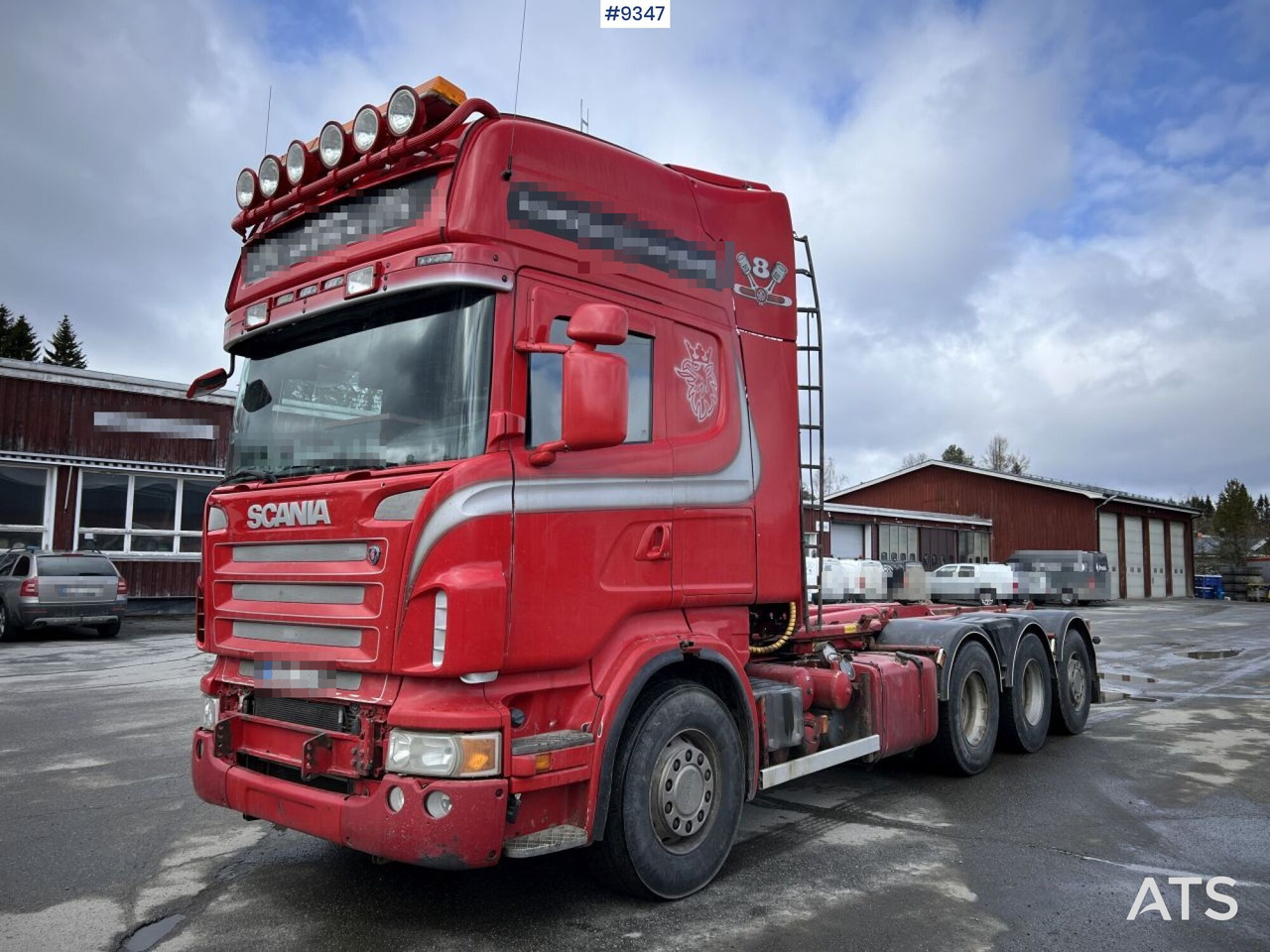 Scania R500 Tridem Hooklift (VIDEO) - Hook lift truck: picture 1 Scania R500 Tridem Hooklift (VIDEO) - Hook lift truck: picture 1