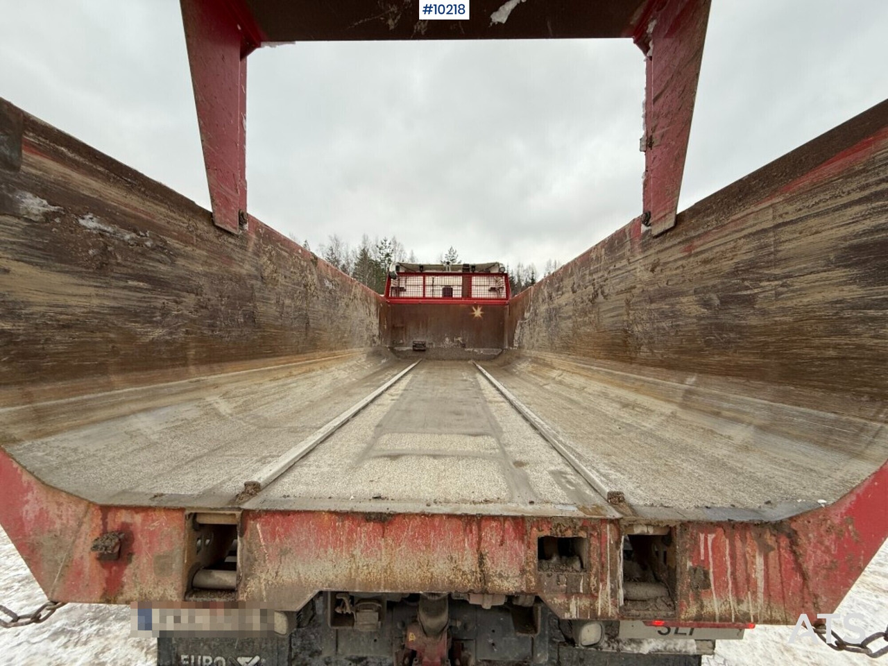 Scania R580 8X4 cassette truck with SLP trailer - Tipper: picture 5 Scania R580 8X4 cassette truck with SLP trailer - Tipper: picture 5