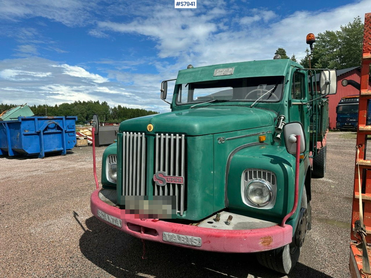 Tipper Scania Vabis L76 with tipper: picture 1