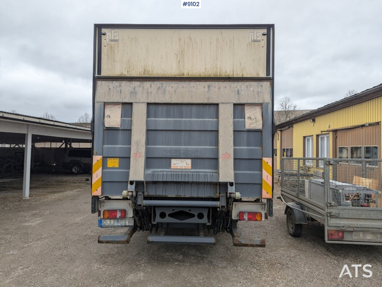 Box truck Skåpbil distribution Mercedes Benz 1224 L 4X2: picture 9