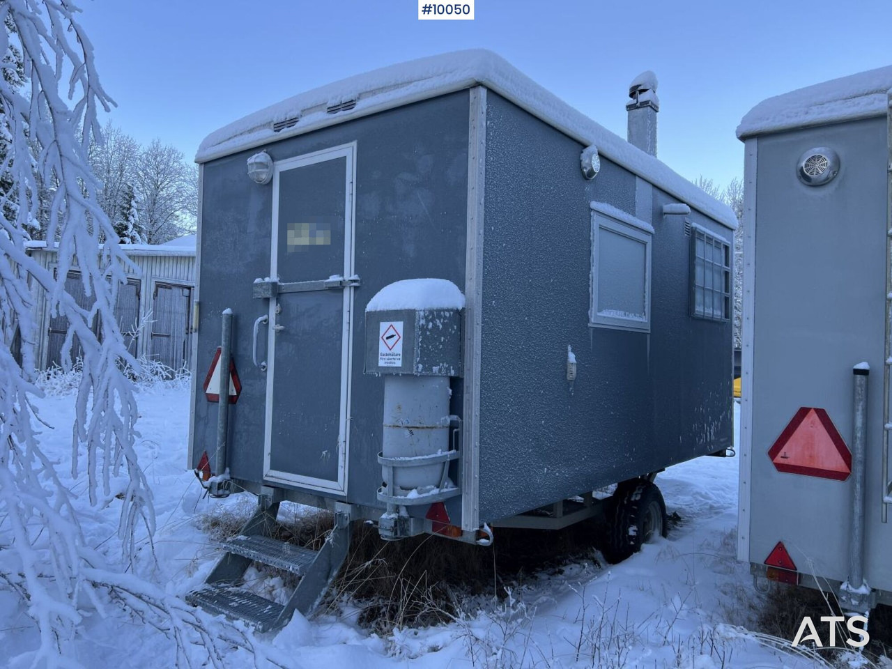 Staff cabin - Arbetsvagnar MR 4510 - Construction container, Trailer: picture 3 Staff cabin - Arbetsvagnar MR 4510 - Construction container, Trailer: picture 3