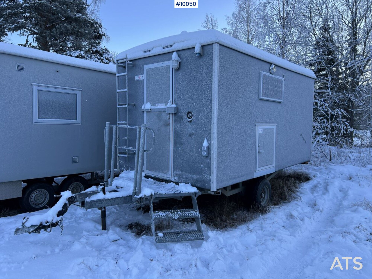 Staff cabin - Arbetsvagnar MR 4510 - Construction container, Trailer: picture 1 Staff cabin - Arbetsvagnar MR 4510 - Construction container, Trailer: picture 1