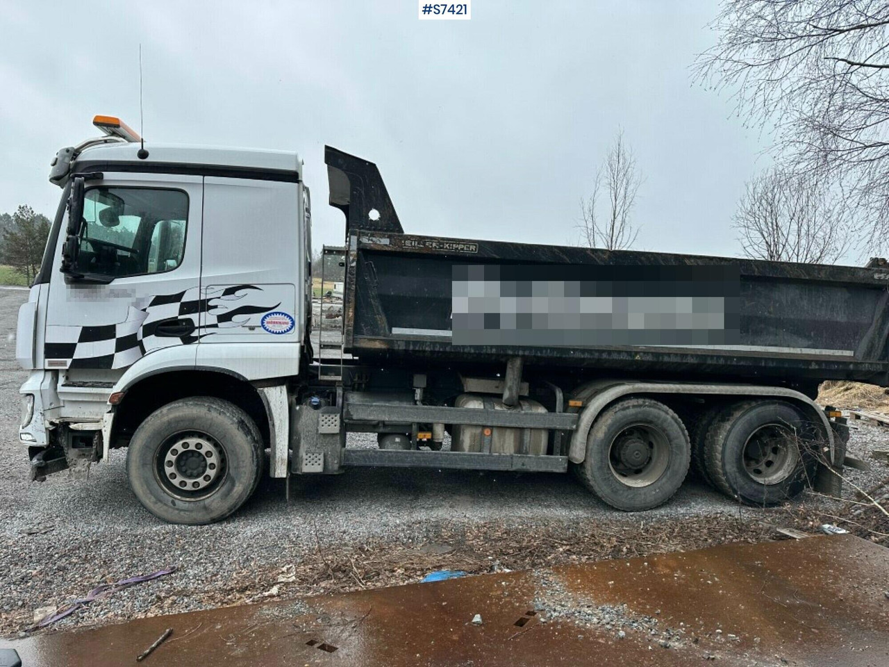 TIPPER TRUCK, MERCEDES-BENZ AROCS - Tipper: picture 2 TIPPER TRUCK, MERCEDES-BENZ AROCS - Tipper: picture 2