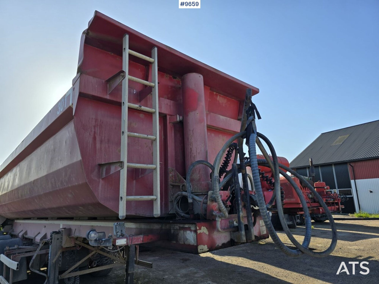 Tipper trailer Damm SE-42T - Tipper semi-trailer: picture 4 Tipper trailer Damm SE-42T - Tipper semi-trailer: picture 4