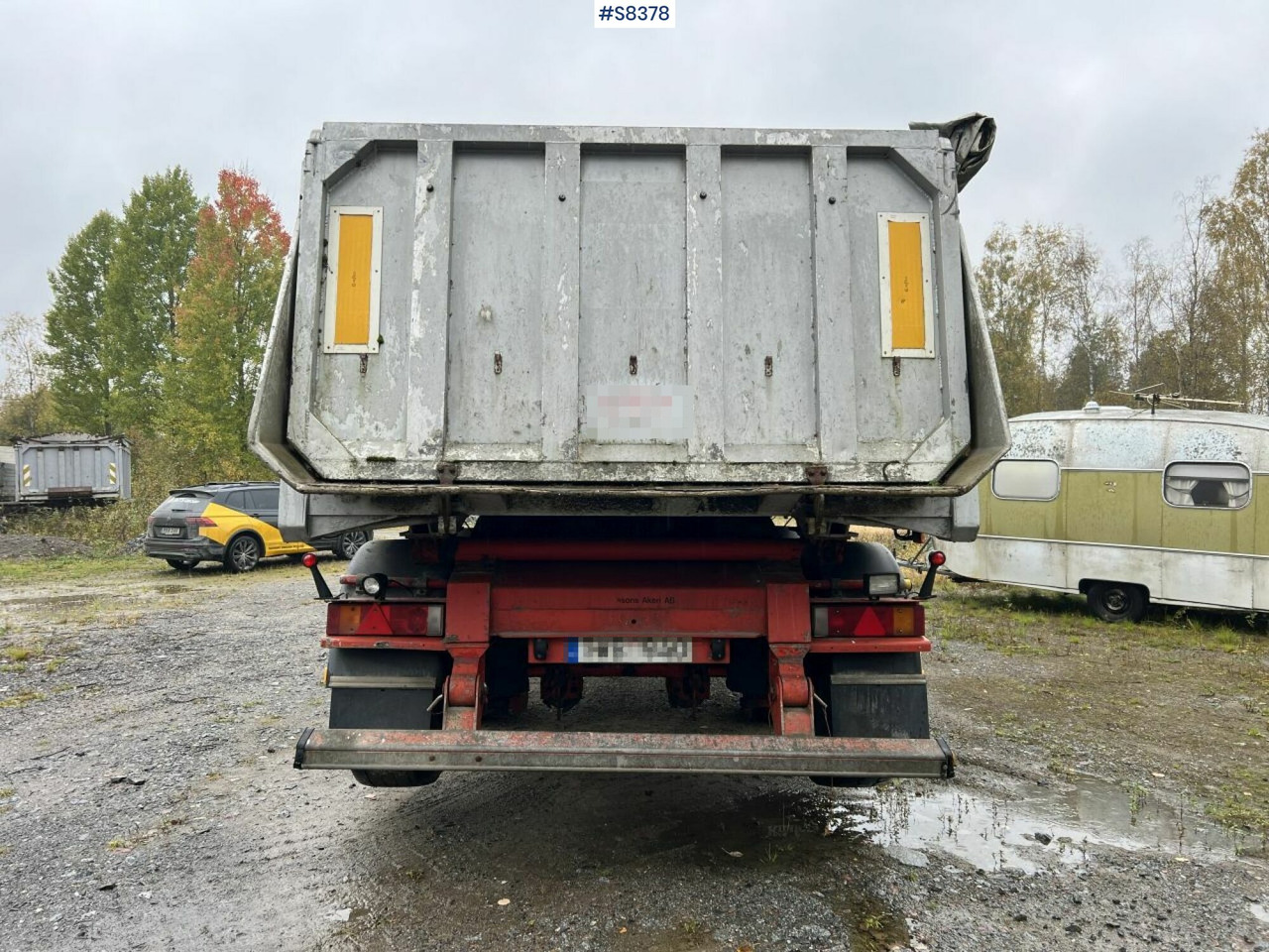Tipper trailer, Fruehauf TP-87 with dump body Benalu - Tipper trailer: picture 4 Tipper trailer, Fruehauf TP-87 with dump body Benalu - Tipper trailer: picture 4