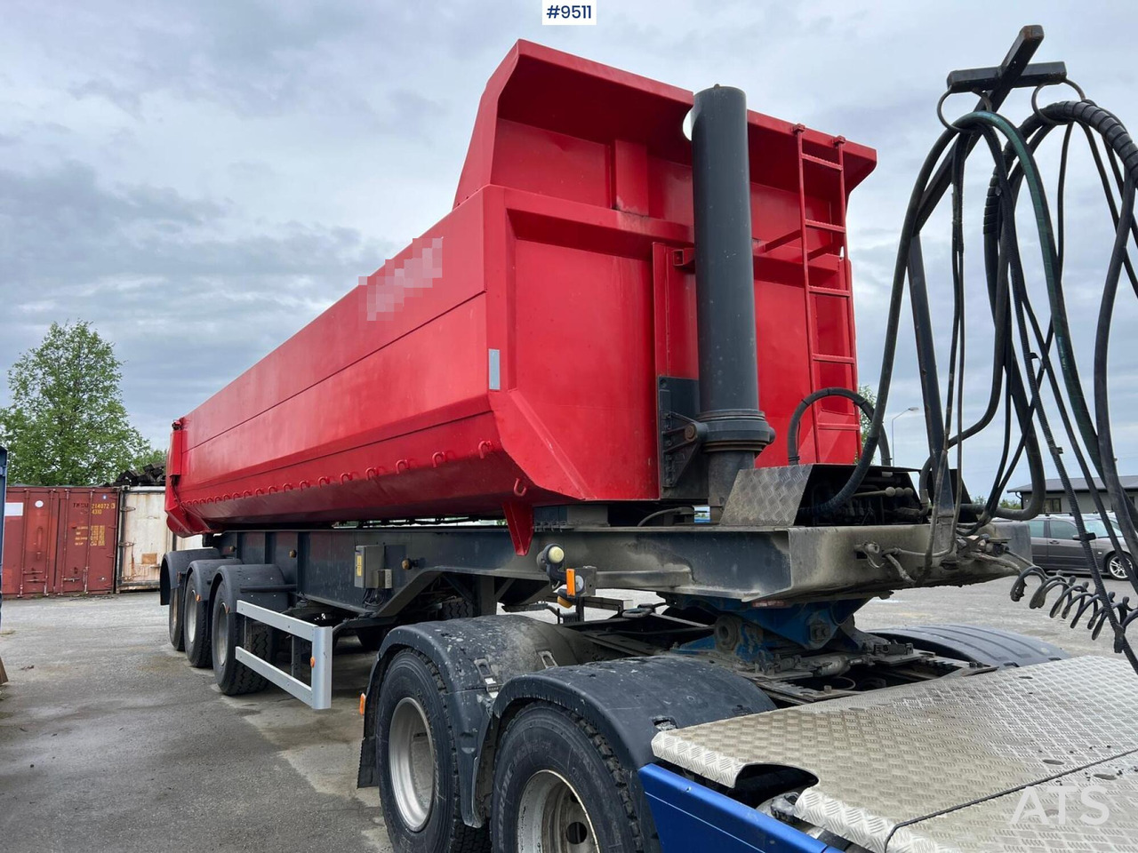 Tipper trailer Kilafors - Tipper semi-trailer: picture 2 Tipper trailer Kilafors - Tipper semi-trailer: picture 2