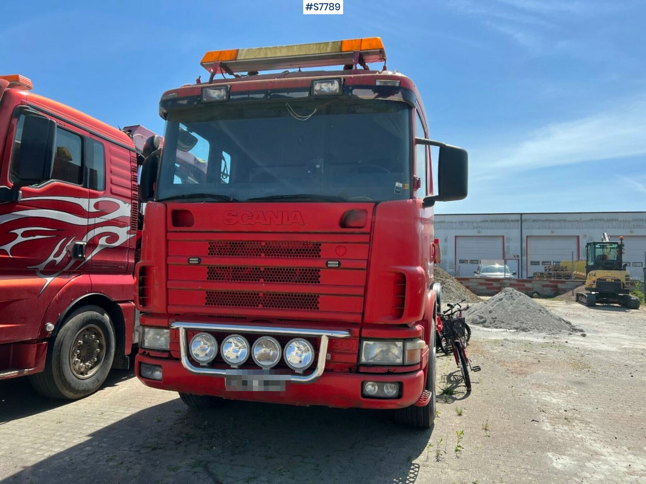 Tow truck Tow truck with suspension device SCANIA R144 6X4: picture 12