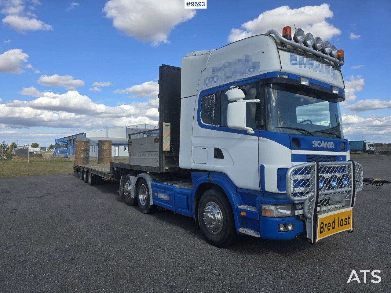 Scania dragbil med maskintrailer - Tractor unit, Autotransporter semi-trailer: picture 2 Scania dragbil med maskintrailer - Tractor unit, Autotransporter semi-trailer: picture 2