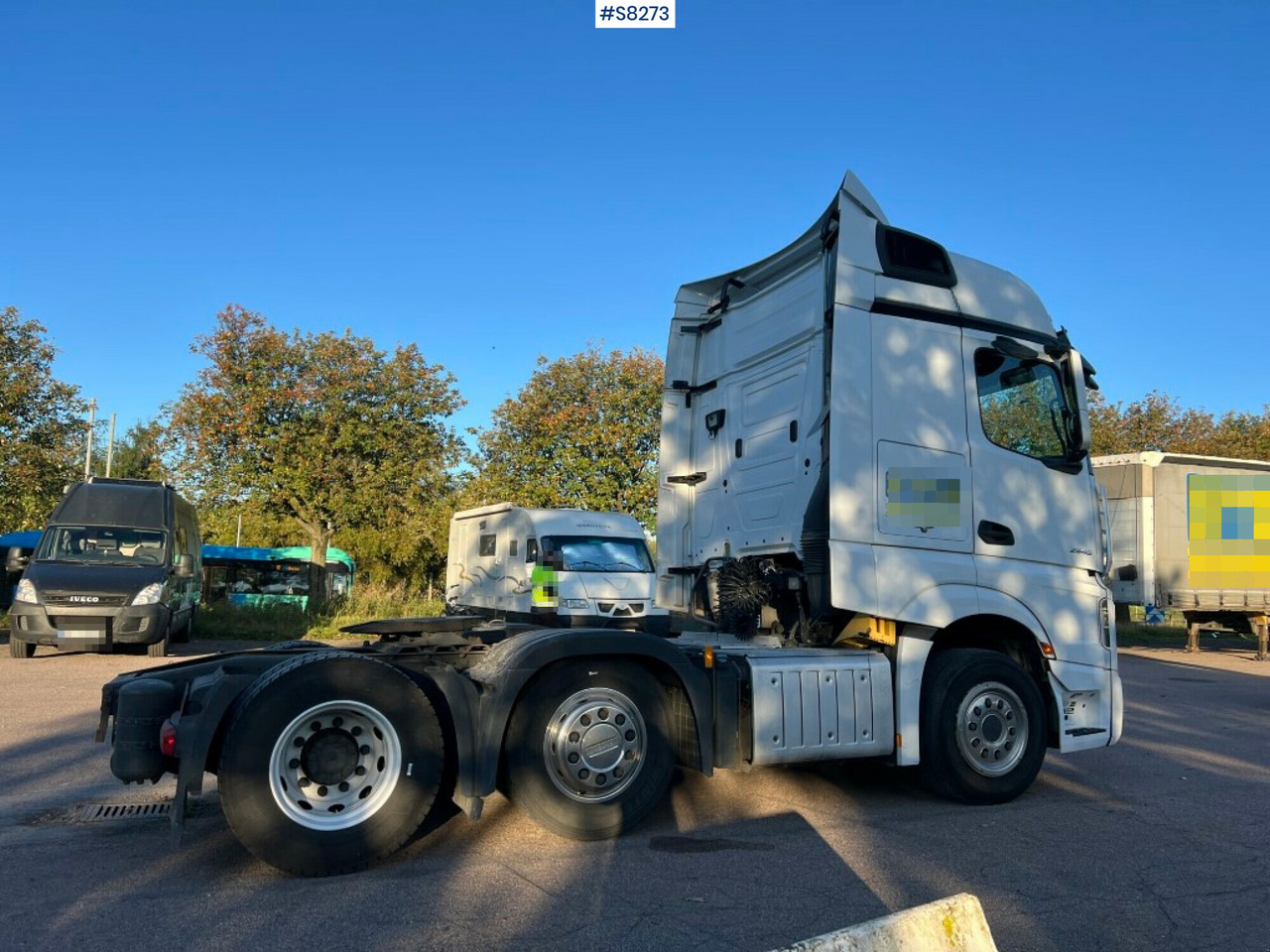 Tractor unit Tractor unit Mercedes-Benz ACTROS Pusher: picture 9